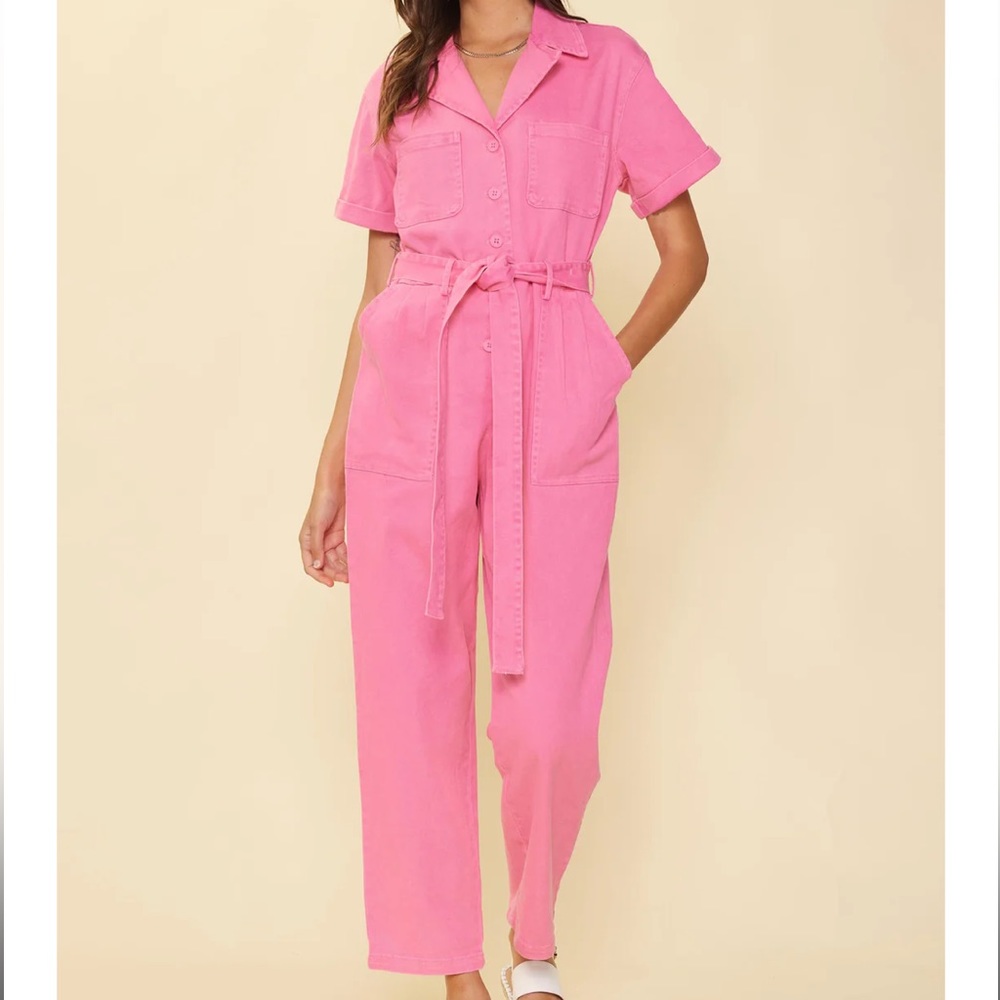 Skies are Blue Kendall Utility Jumpsuit
